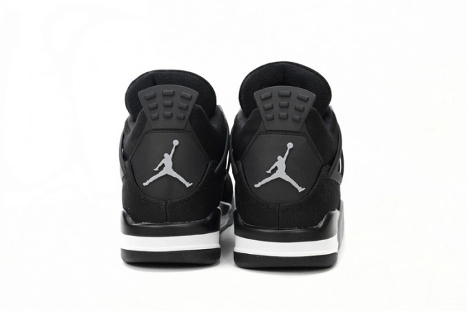 Cheap Air Jordan Black Canvas 4 DH7138-006 0727